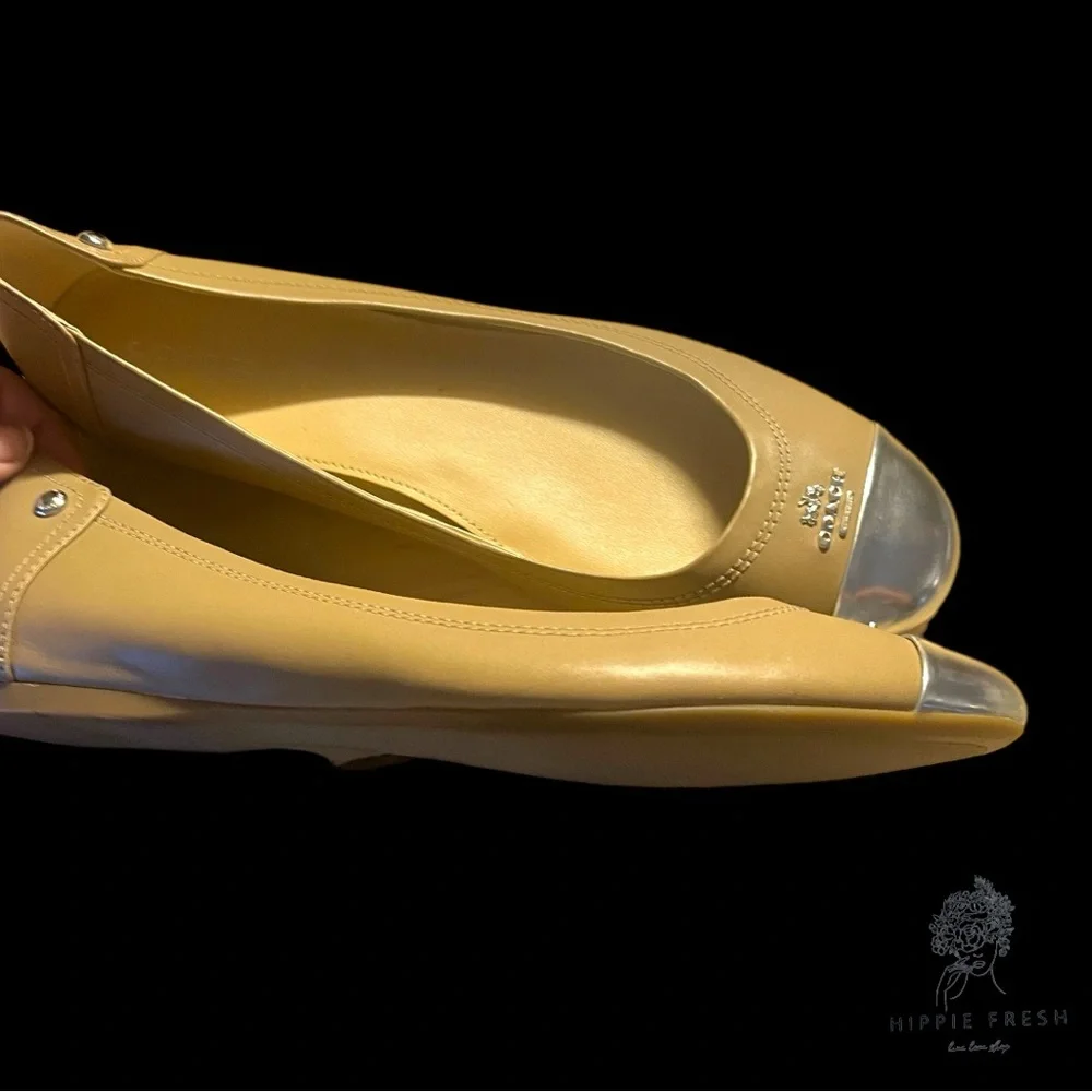 Coach Chelsea Leather Flats EU 38.5/ US 8.5 Style A7698